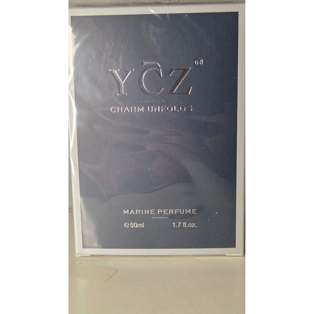 YCZ Charm Unfolds Marine Perfume for Men 50ml 1.7 fl oz Aquatic Woody EDP New